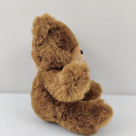 A & B Novelty Teddy Bear 1982 Light Brown Plush Stuffed Animal Vintage - Picture 6 of 12